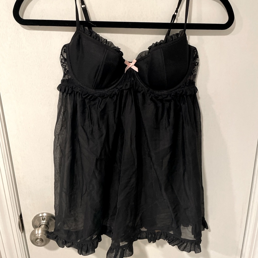 Victoria’s Secret Black Lingerie Size 36B